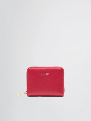 Liu Jo Tumbled Zip-around Purse czerwony