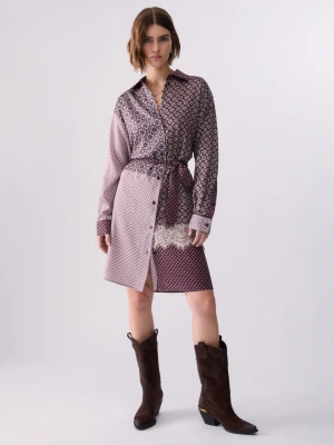 Liu Jo Twill Shirt Dress
