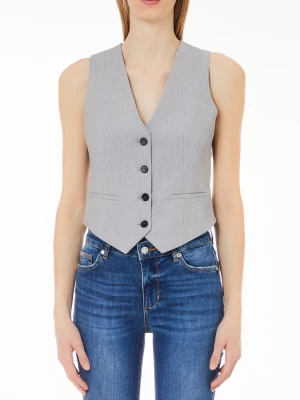 Liu Jo Twill Waistcoat LIUJO