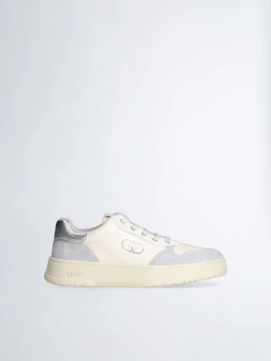 Liu Jo Two-tone Suede Sneakers szary