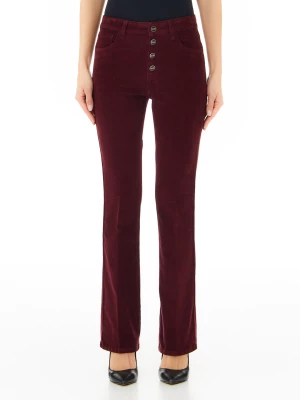 Liu Jo Velvet Bootcut Trousers LIUJO