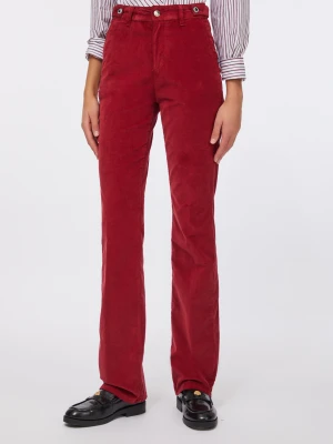 Liu Jo Velvet Bootcut Trousers LIUJO