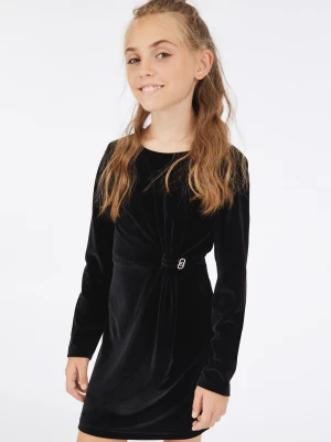 Liu Jo Velvet Dress czarny