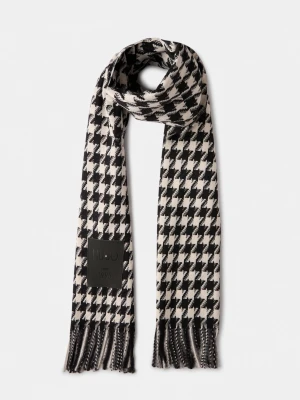 Liu Jo Vichy Jacquard Stole czarny