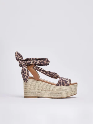 Liu Jo Wedge Sandals With Foulard LIUJO