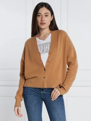 Liu Jo Wełniany kardigan | Regular Fit