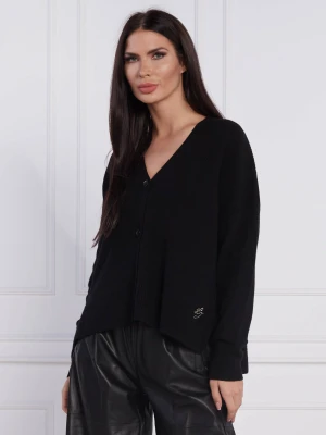 Liu Jo Wełniany kardigan | Regular Fit