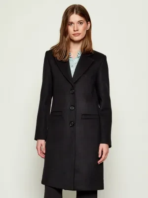 Liu Jo Wełniany płaszcz