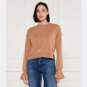 Liu Jo Wełniany sweter | Cropped Fit | z dodatkiem kaszmiru