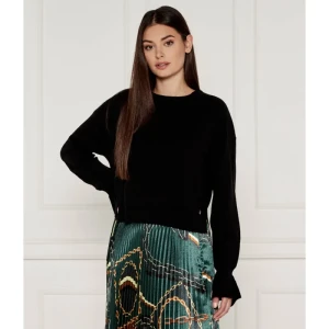 Liu Jo Wełniany sweter | Cropped Fit | z dodatkiem kaszmiru