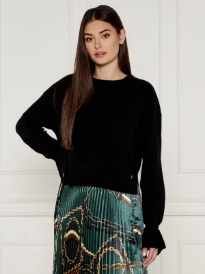 Liu Jo Wełniany sweter | Cropped Fit | z dodatkiem kaszmiru