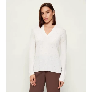 Liu Jo Wełniany sweter | Loose fit