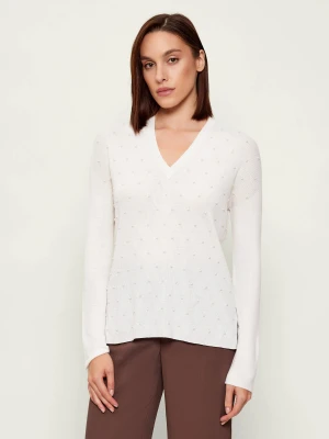 Liu Jo Wełniany sweter | Loose fit
