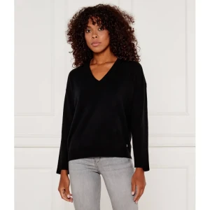 Liu Jo Wełniany sweter | Loose fit | z dodatkiem kaszmiru