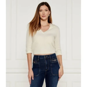 Liu Jo Wełniany sweter | Regular Fit