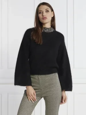 Liu Jo Wełniany sweter | Regular Fit