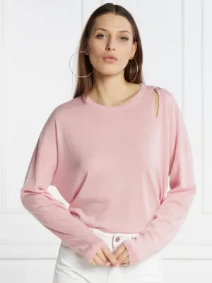 Liu Jo Wełniany sweter | Regular Fit | z dodatkiem kaszmiru