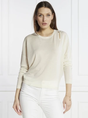 Liu Jo Wełniany sweter | Regular Fit | z dodatkiem kaszmiru