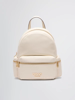 Liu Jo White Backpack With Logo LIUJO