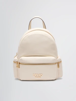 Liu Jo White Backpack With Logo LIUJO