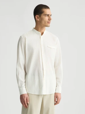 Liu Jo White Mandarin-collar Shirt LIUJO