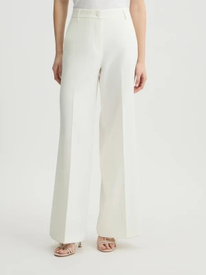 Liu Jo White Palazzo Trousers LIUJO