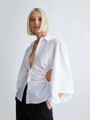 Liu Jo White Shirt With Cut Out LIUJO