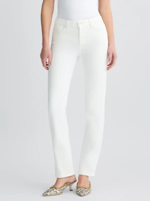 Liu Jo White Slim-fit Trousers LIUJO