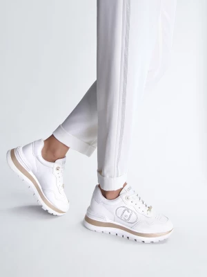 Liu Jo White Sneakers In Leather LIUJO