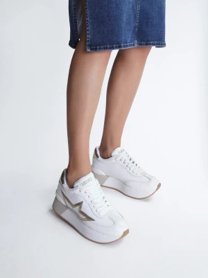 Liu Jo White Sneakers In Leather LIUJO