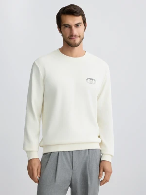 Liu Jo White Sweatshirt With Logo LIUJO