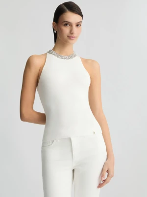 Liu Jo Top With Jewel Embroidery LIUJO