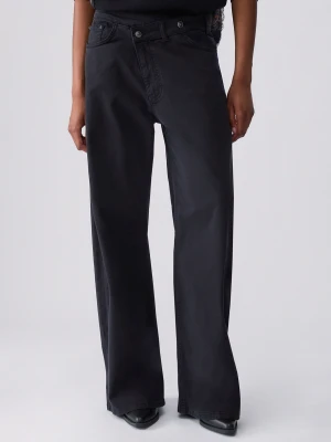 Liu Jo Wide Straight Pants czarny