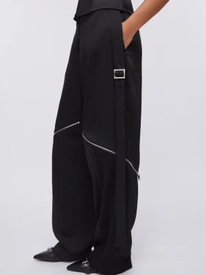 Liu Jo Wide Trousers With Zip LIUJO