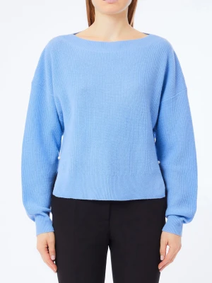 Liu Jo Wool And Cashmere Sweater Light Blue