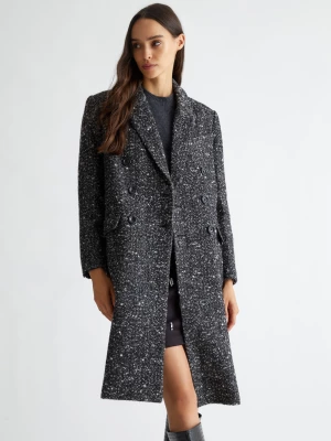 Liu Jo Wool-blend Bouclé Coat LIUJO