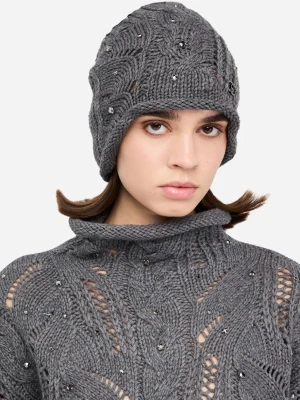 Liu Jo Wool-blend Hat With Rhinestones LIUJO