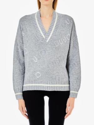 Liu Jo Wool-blend Sweater With Logo LIUJO