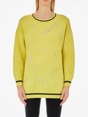 Liu Jo Wool-blend Sweater With Logo LIUJO