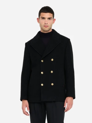 Liu Jo Wool Bouclé Peacoat LIUJO