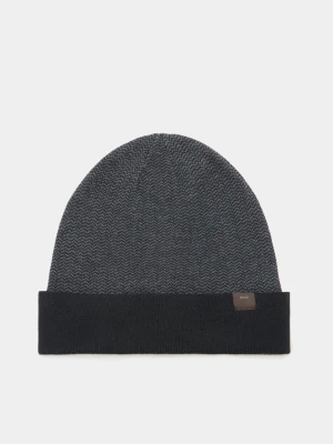 Liu Jo Wool Chevron Beanie Hat LIUJO