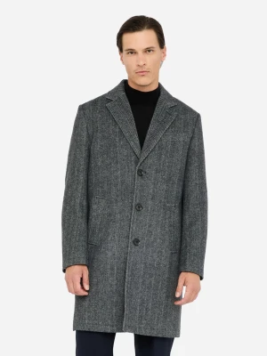 Liu Jo Wool Chevron Coat LIUJO