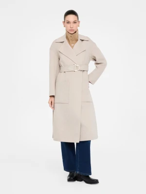 Liu Jo Wool Coat With Belt LIUJO