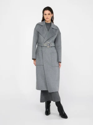 Liu Jo Wool Coat With Belt LIUJO