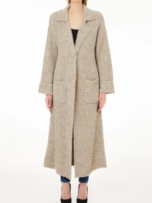 Liu Jo Wool Knit Coat LIUJO