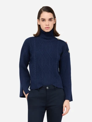 Liu Jo Wool Polo-neck With Bejewelled Buttons LIUJO