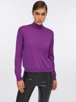 Liu Jo Wool Sweater With Beads LIUJO