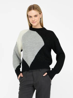 Liu Jo Wool Sweater With Inlays LIUJO