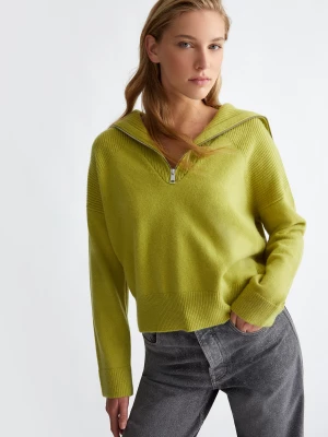 Liu Jo Wool Sweater With Zip LIUJO