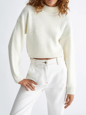 Liu Jo Wool Turtleneck With Gemstones LIUJO